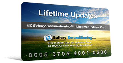 EZ Battery Reconditioning Lifetime Updates